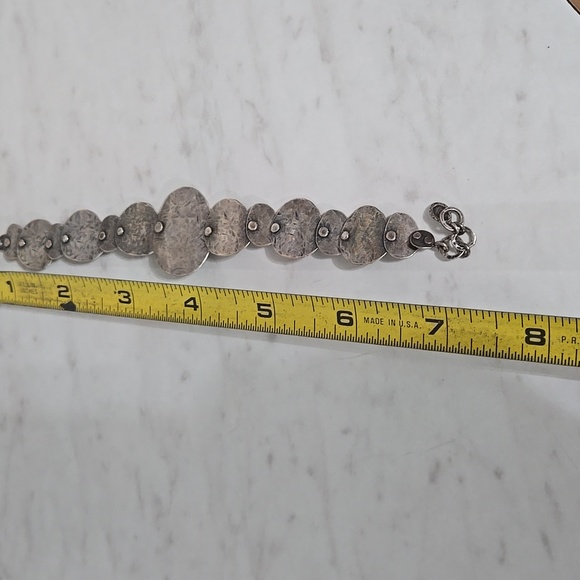 Silpada Silver Textured Bracelet - Picture 2 of 3